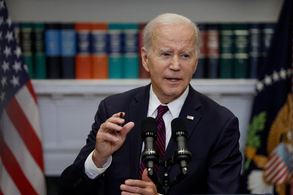 US President Joe Biden