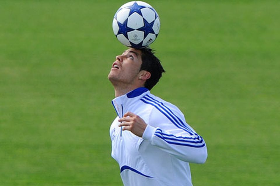 Kaka of Real Madrid reacts as he fails to score during the UEFA News  Photo - Getty Images