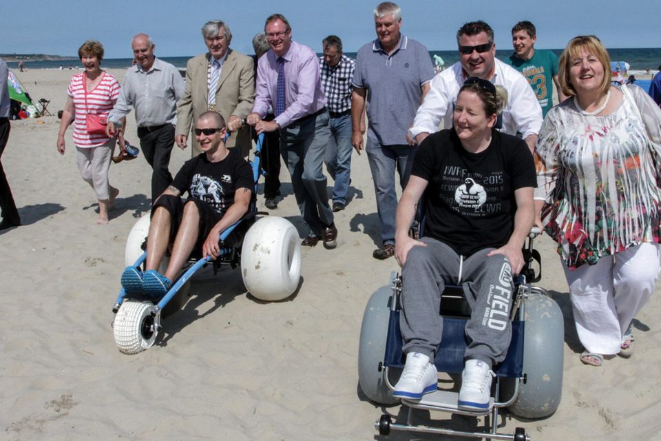 Beach wheelchairs now available at two Blue Flag beaches | Irish ...