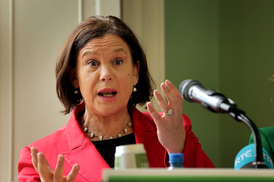 Sinn Féin leader Mary Lou McDonald. Photo: Frank McGrath