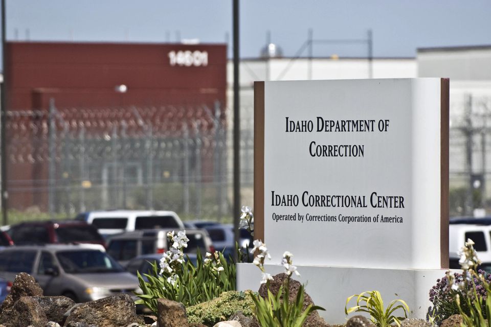 Attorney general Jeff Sessions is backing the government's use of private prisons such as the Idaho Correctional Centre, run by the Corrections Corporation of America (AP)