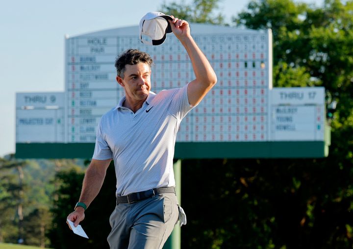 Rory McIlroy takes record six-shot lead into weekend at Masters following sensational 65