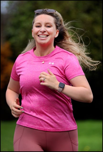 Lauren Nelson is running the Vhi Women's Mini Marathon in aid of Sarcoma Cancer Ireland. Photo: Steve Humphreys