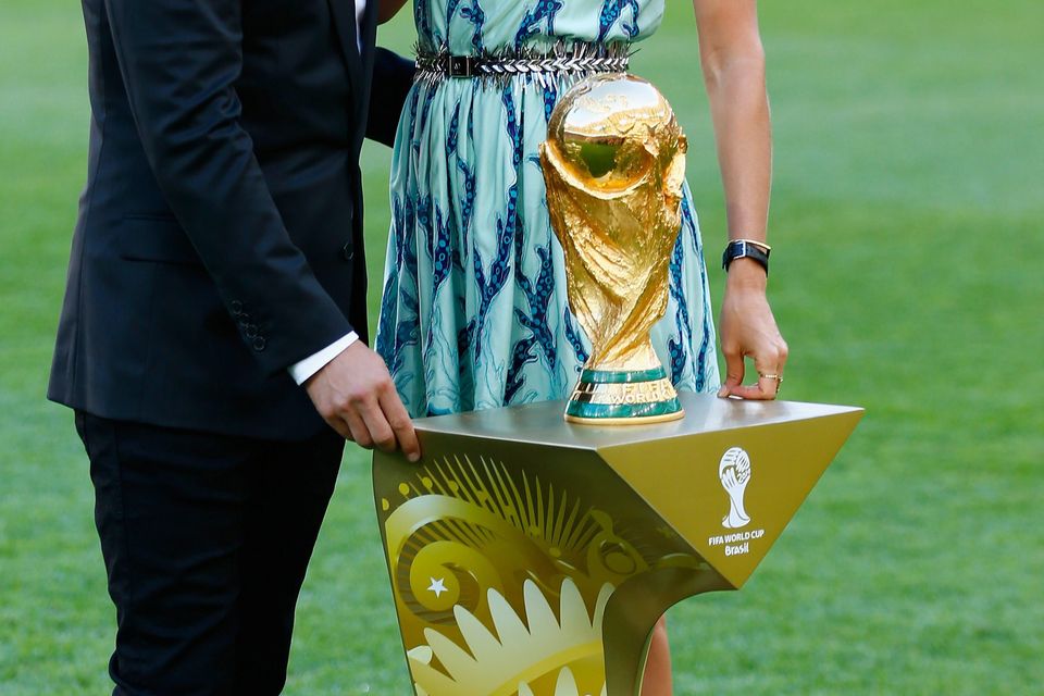 Gisele Bundchen's Louis Vuitton Dress at the World Cup Finals in Brazil