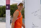 thumbnail: The Netherlands' Steven van de Velde at the Olympic village in Paris, France. Photo: Maja Hitij/Getty Images