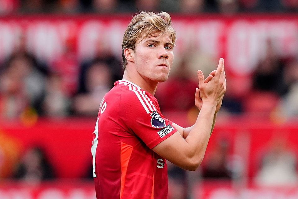 Manchester United's Rasmus Hojlund has struggled for consistent goalscoring form
