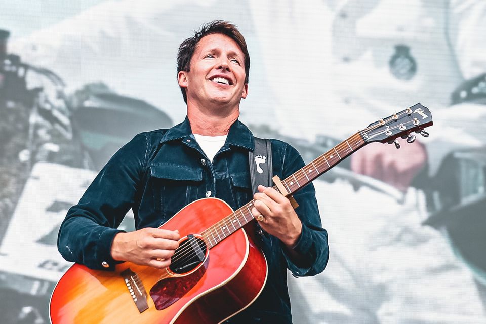 James Blunt performs at BBC Radio 2 In The Park 2023 in Leicester, England. Photo: Getty
