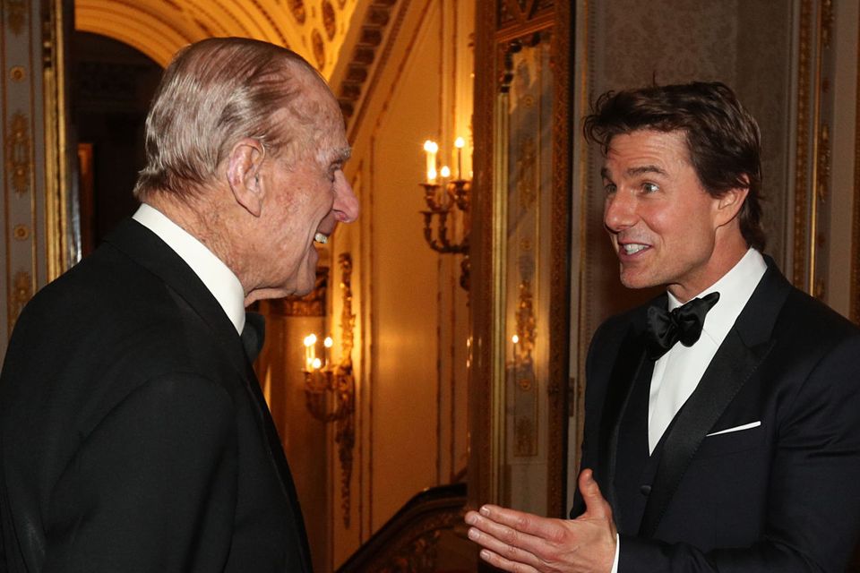 Duke of Edinburgh hosts Hollywood royalty as Tom Cruise visits Buckingham  Palace | Irish Independent