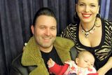 thumbnail: Imelda May and partner Darrel and baby Violet