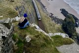 thumbnail: This photo, taken near Mussenden Temple, in Co Derry, prompted the coastguard to issue a safety warning, but Monaghan says a clever camera angle made the drop look more dramatic than it was in reality. Photo: Marius Monaghan