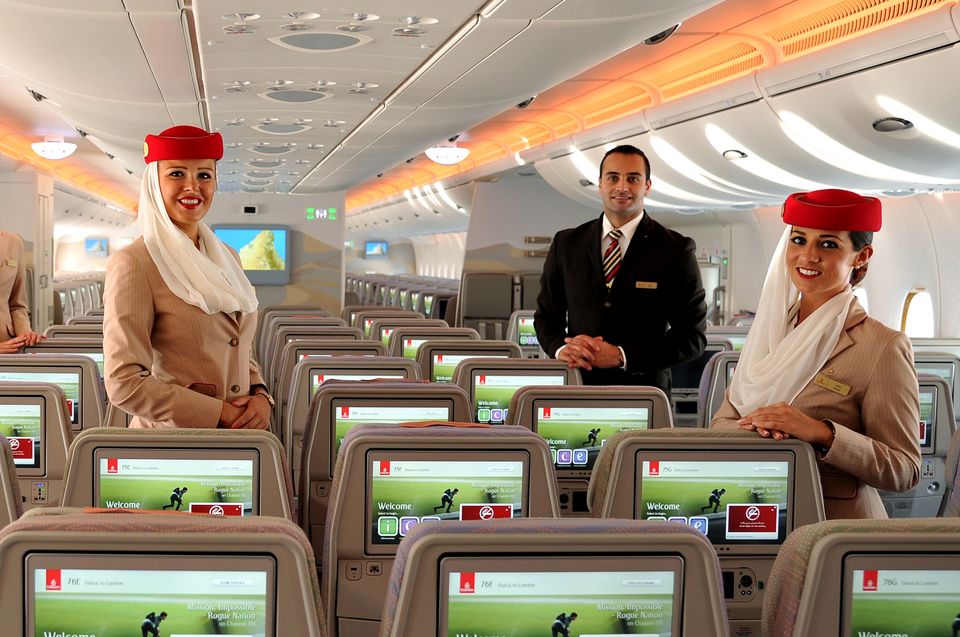 Tripulación de cabina de Emirates