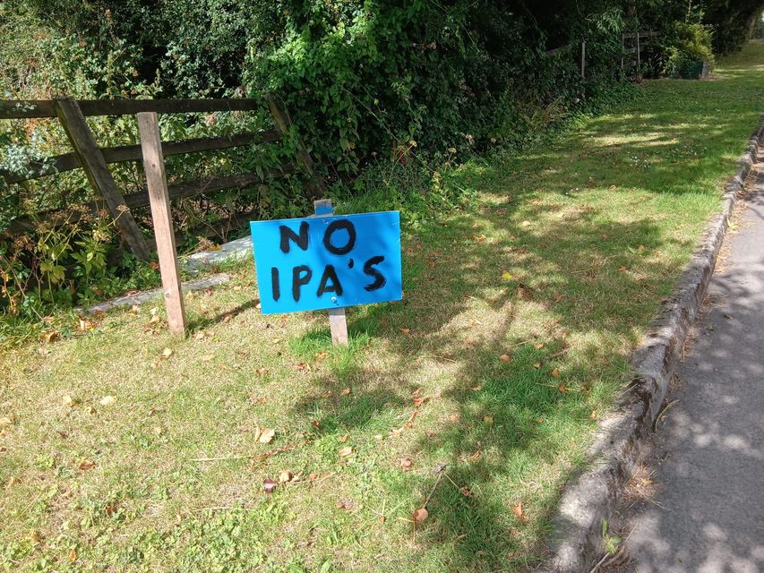 Many local people are opposed to an IPAS centre in Dundrum House Hotel and have been protesting at the front gates for over 75 days 