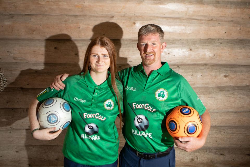 Joe and Katie Donoghue will be representing Ireland at the third Footgolf World Cup in Florida next week