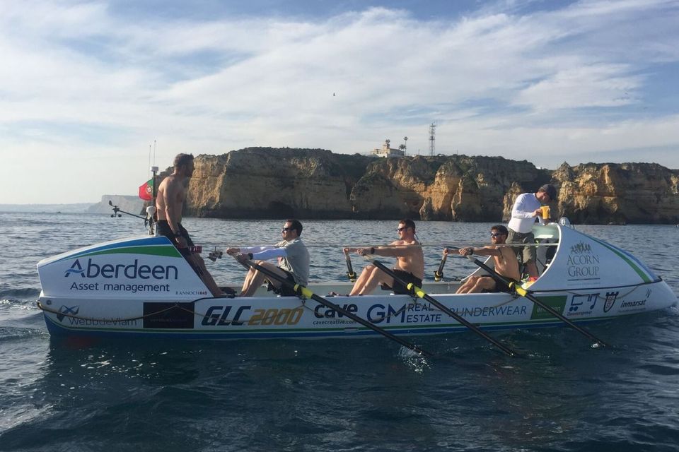 Team Essence enter record books after completing Atlantic rowing