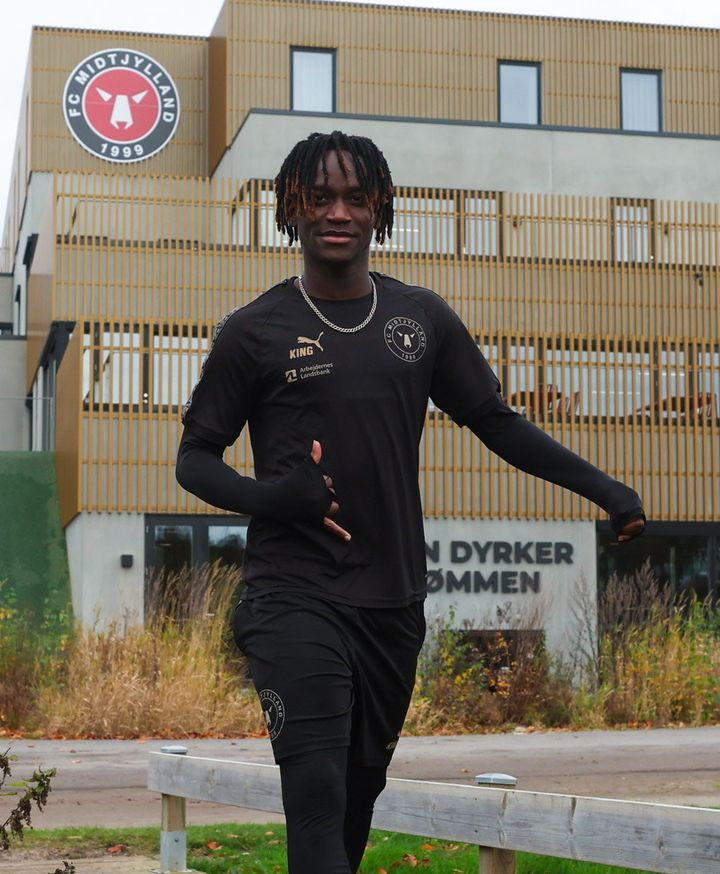 Midtjylland midfielder Alamara Djabi stable after stabbing in Denmark