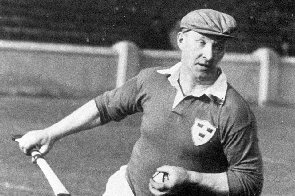 Christy Ring in action for Cork. Photo: Connelly Collection/Sportsfile