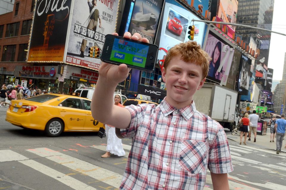 Ireland's youngest entrepreneur, 14 year old Jordan Casey