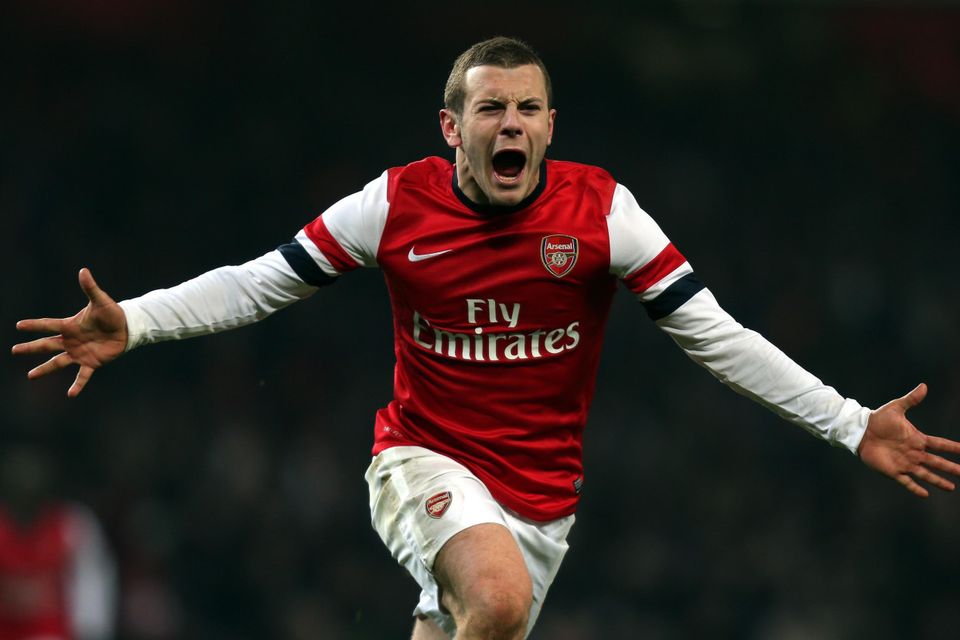 Arsenal midfielder Jack Wilshere says his "hunger is back" and he is "buzzing for more games" despite being shown a red card when playing for the under-23s against Manchester City