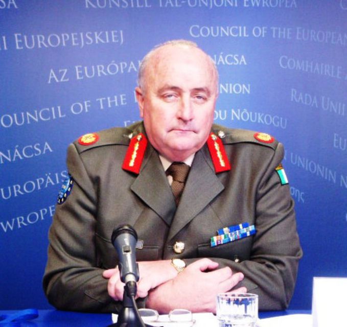 Retired Brigadier General Ger Aherne