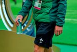 thumbnail: 4 October 2015; Ireland's Jared Payne walks the pitch before the game. 2015 Rugby World Cup, Pool D, Ireland v Italy, Olympic Stadium, Stratford, London, England. Picture credit: Brendan Moran / SPORTSFILE