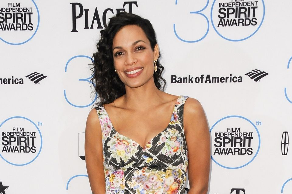 Rosario Dawson thinks it is amazing to still be working in Hollywood (AP)