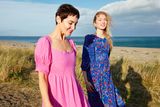 thumbnail: 'Juliet' linen dress, €390, and 'Florence' dress, €365, feri.ie. Photo: Johnny McMillan
