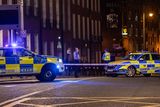 thumbnail: Garda forensic investigators at the scene of a serious collision between a motorbike and a pedestrian on Gardiner Street in Dublin. Photo: Damien Storan