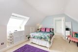 thumbnail: A double bedroom in the converted attic