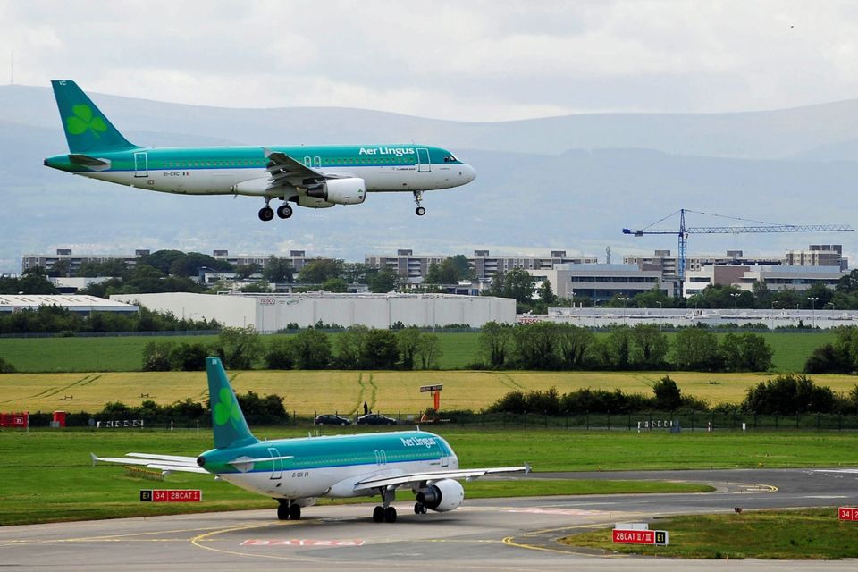 Aer Lingus has claimed new hand-held devices designed to streamline its operations at Dublin Airport have been interfered with. Photo: Bloomberg
