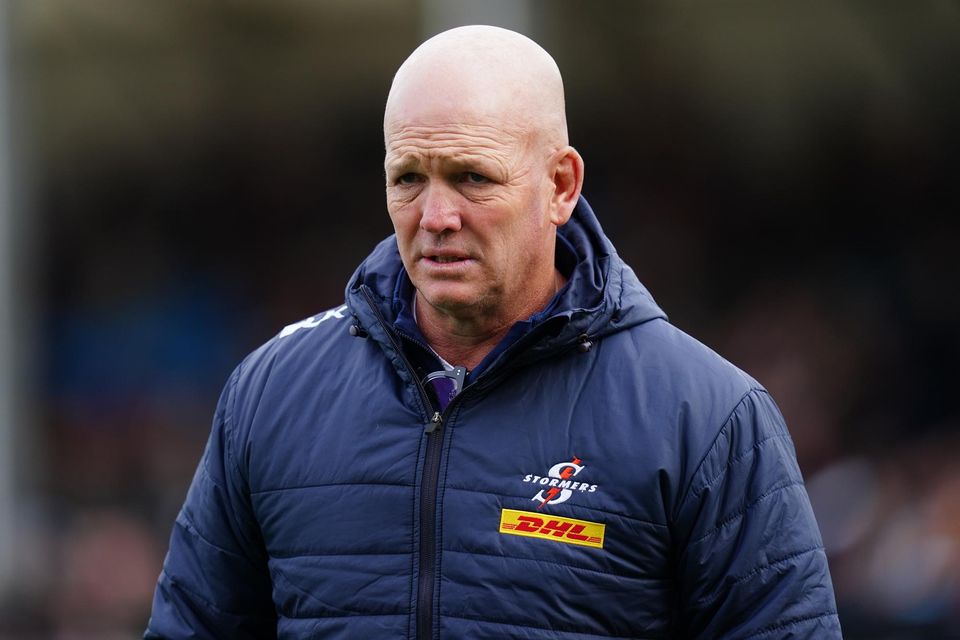 Stormers head coach John Dobson is wary of Munster’s challenge (David Davies/PA)