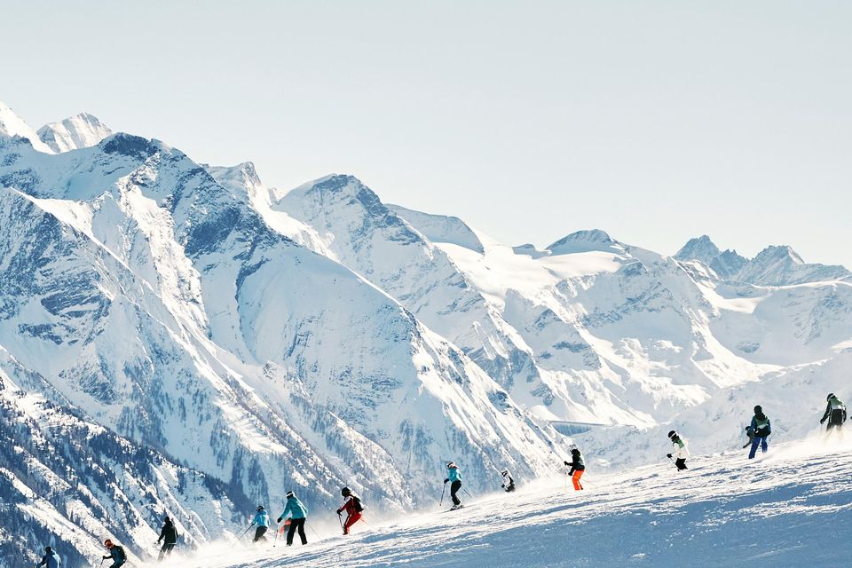 'Getting braver by the minute, I even ventured off-piste, away from the multitudes, deep in virgin snow and a world of stunning silence.' Photo: Luca Sage/Getty Images