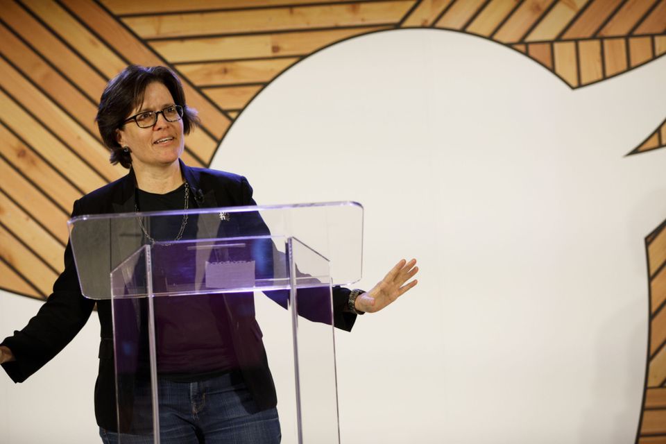 Kara Swisher, who previously worked for the Wall Street Journal and Washington Post says Recode avoids ‘getting into bed with’ tech leaders or trading access for a softer approach. Photo: Bloomberg