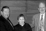 thumbnail: Clifford Kelly, Chairman of DKIT Board, presenting Margaret Carroll and Pat Colgan with Long Services awards (25 years or plus) at the Dundalk Institute of Technology Long Service and Retirement awards presentations held in the Institute.