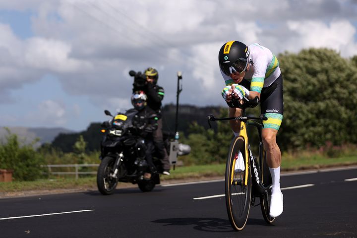 ‘Leave my family alone’ – former Olympic cyclist’s anger at media portrayal following wife’s death in Australia