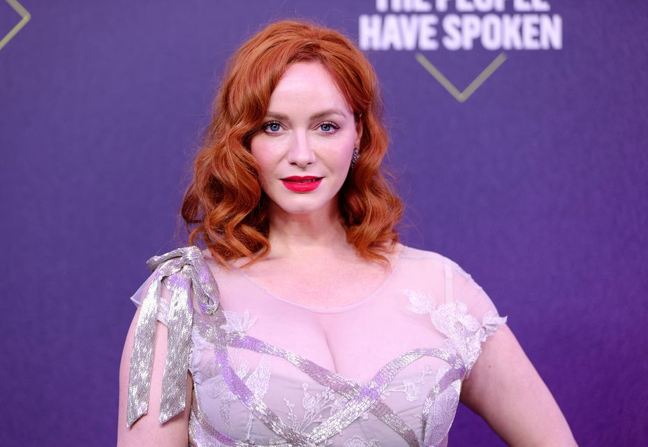 Copper-haired “Mad Men” star Christina Hendricks. Photo: Getty