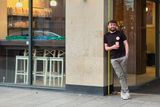 thumbnail: Niall Weldon at his new Evalynn Beag cafe at Drogheda Town Centre in West Street.