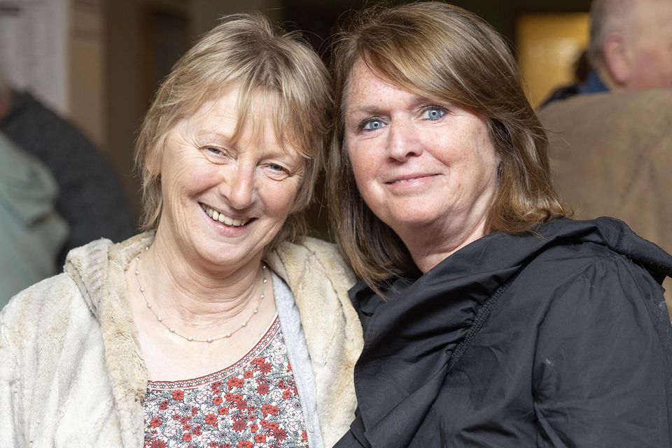 Francie Mahon and Trish Eccles attended 'A Night for Stan' at the Hawk's Well Theatre.
