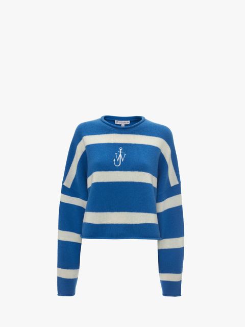 JW Anderson jumper, nautical cropped knit, €490, brownthomas.ie