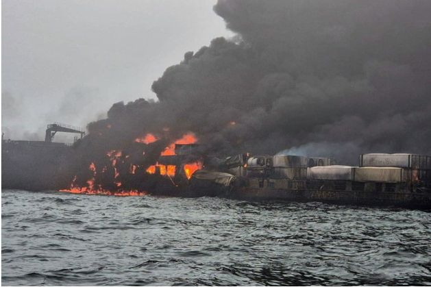 Crew member remains missing after North Sea oil tanker crash as search ended