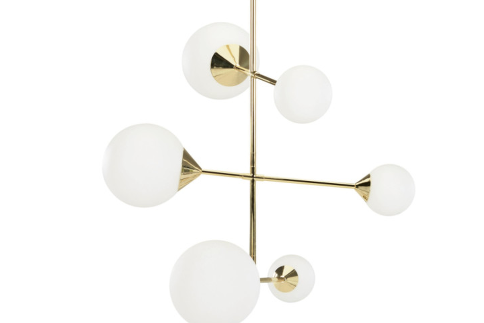 Crystal Touch Table Lamp Polished Brass - Harvey Norman Lighting