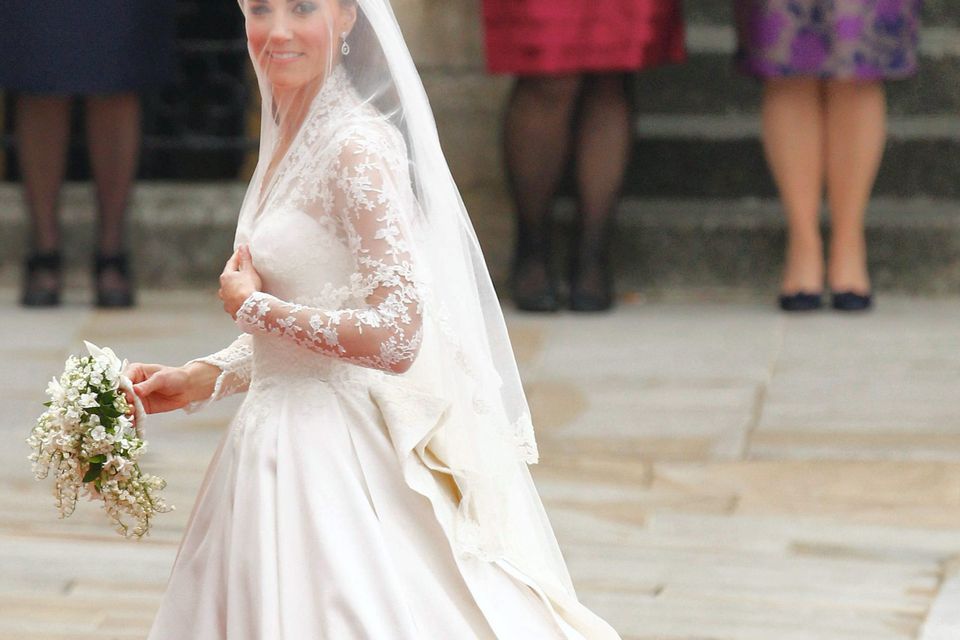 Sarah Burton says designing Kate Middleton's wedding dress will 'never be a  burden