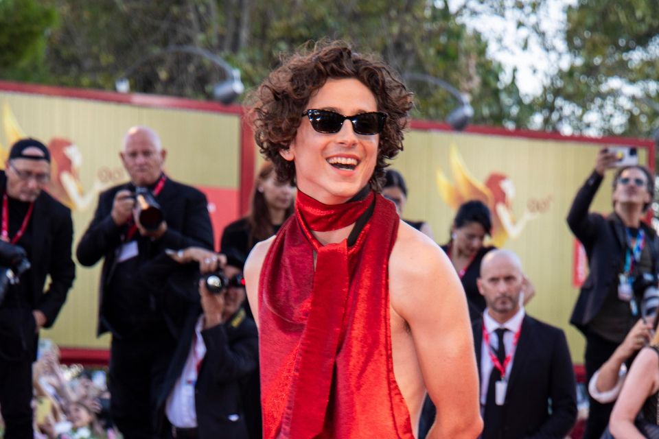 Timothee Chalamet's Rule-Breaking Venice Film Festival Suit