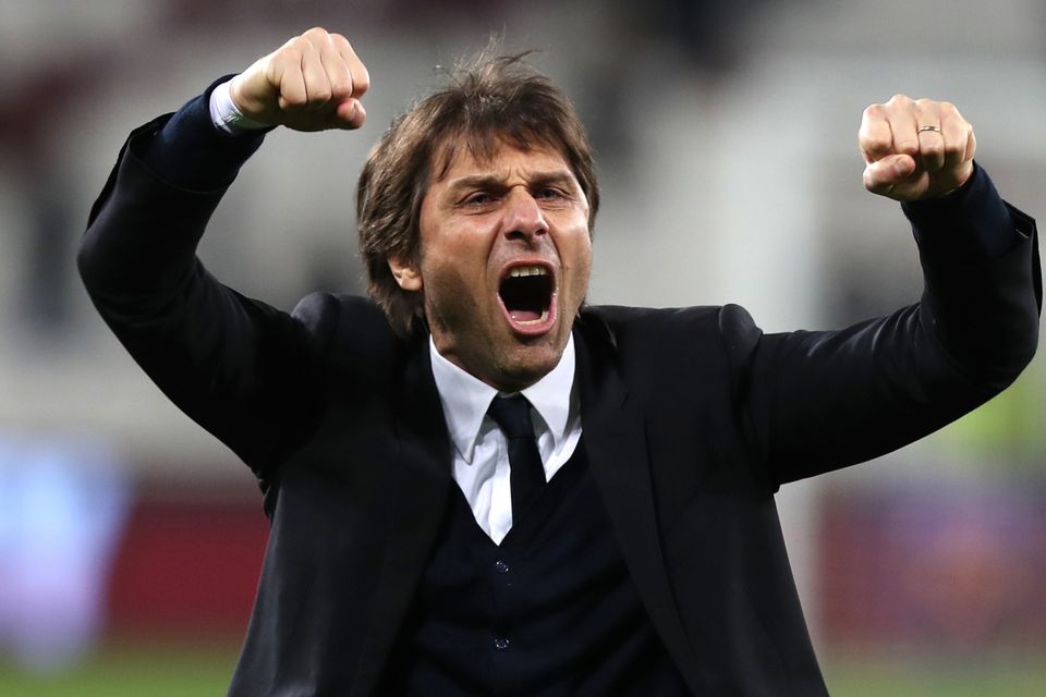 Antonio Conte saw the "two faces" of Chelsea against Burnley