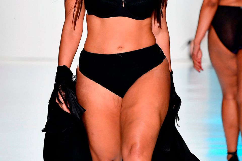 This is what the future of fashion looks like - Ashley Graham sizzles in  lingerie show at NYFW