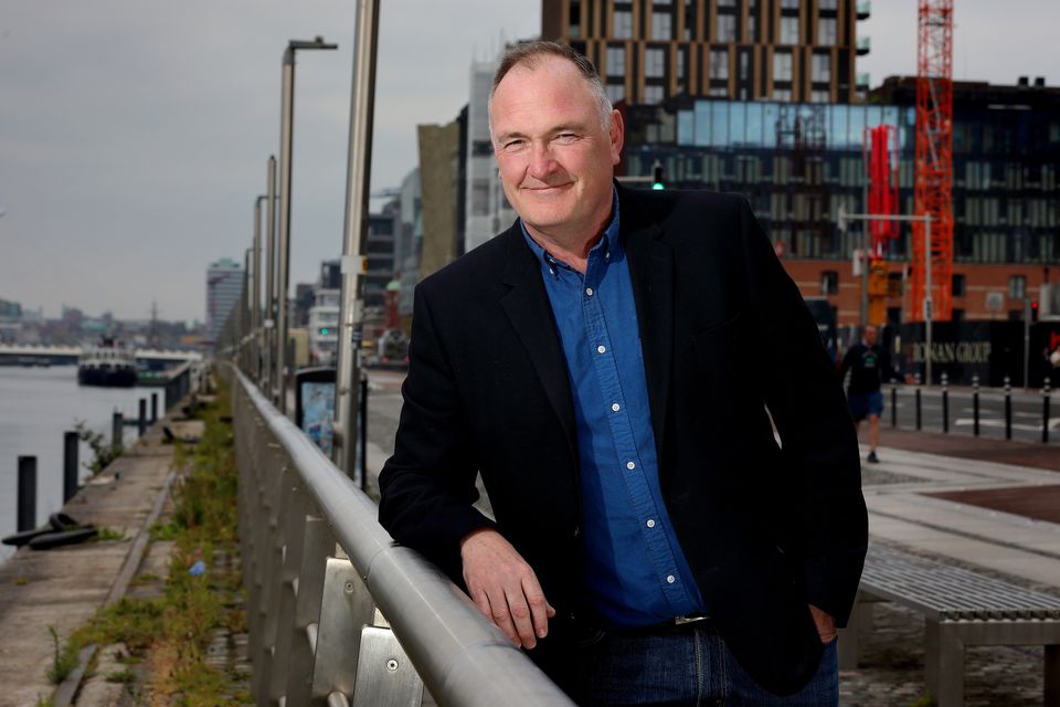 ‘If it looks and feels like a PPP, we’re there. It’s about proper apportioning of risk to  price,' says Brian Gilroy, head of John Laing's Ireland office, photographed on the banks of the River Liffey. Photo: Frank McGrath