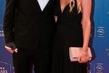 thumbnail: 24 October 2014; Dublin footballer Michael Darragh Macauley and Rosie Cooney at the GAA GPA All-Star Awards 2014, sponsored by Opel, in the Convention Centre, Dublin. Picture credit: Paul Mohan / SPORTSFILE