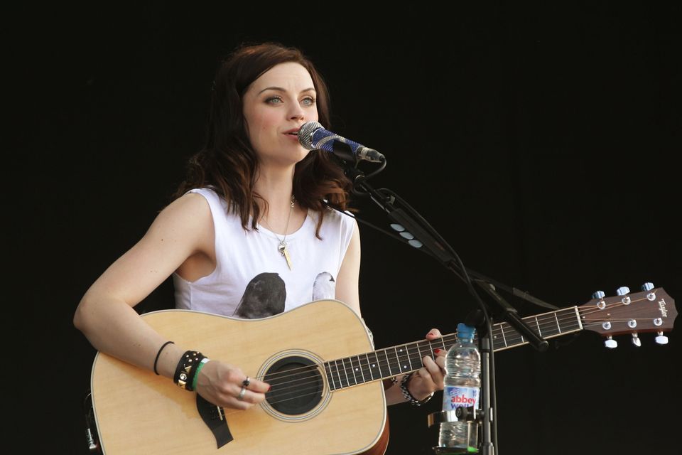 Amy Macdonald performed two hits in Dundee before heading to Glasgow (Yui Mok/PA)