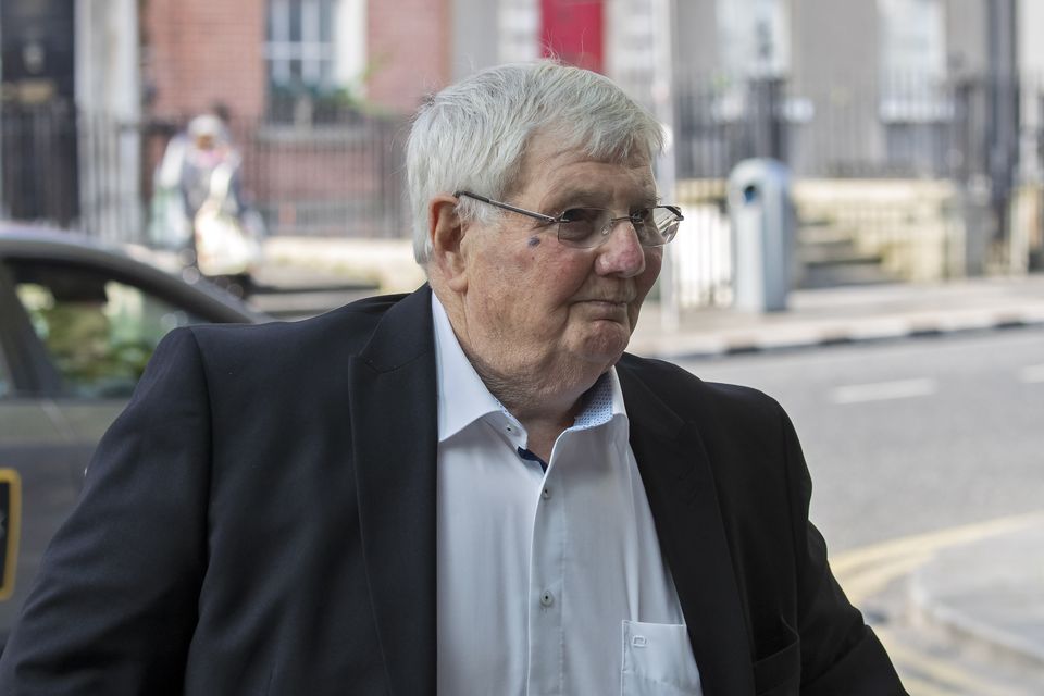 Eamon Butterly arrives at Dublin District Coroner's Court last October, where he gave evidence at the inquests into the Stardust tragedy. Photo: Collins