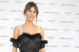thumbnail: Alexa is a major fan of Irish designer Simone Rocha and wore one of her marabou-trimmed satin dresses when she came to Dublin in 2014 to launch her Nails Inc line at Brown Thomas.