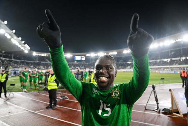 Wexford’s Festy Ebosele feted by Republic of Ireland football fans